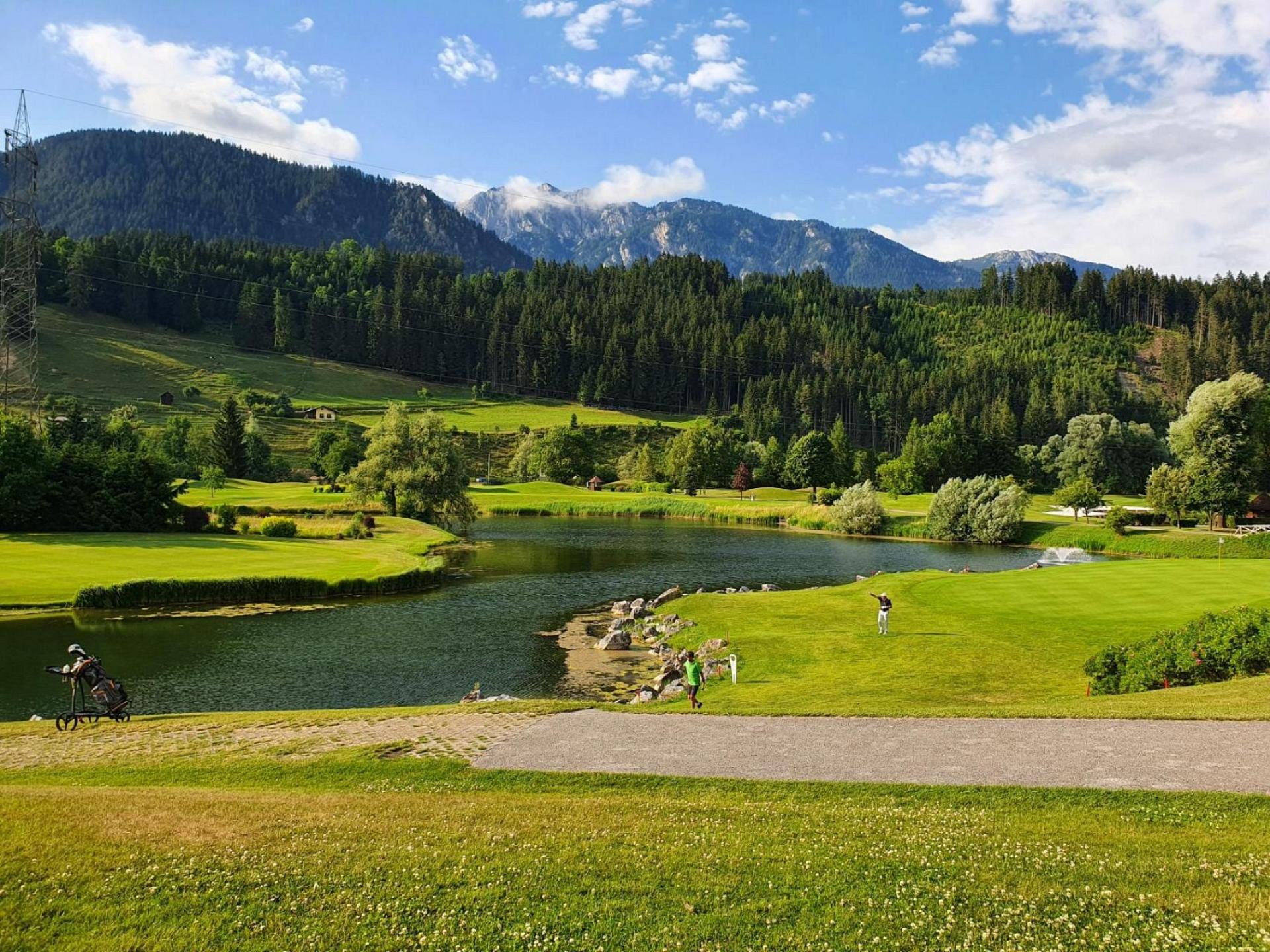 Golfplatz in Haus