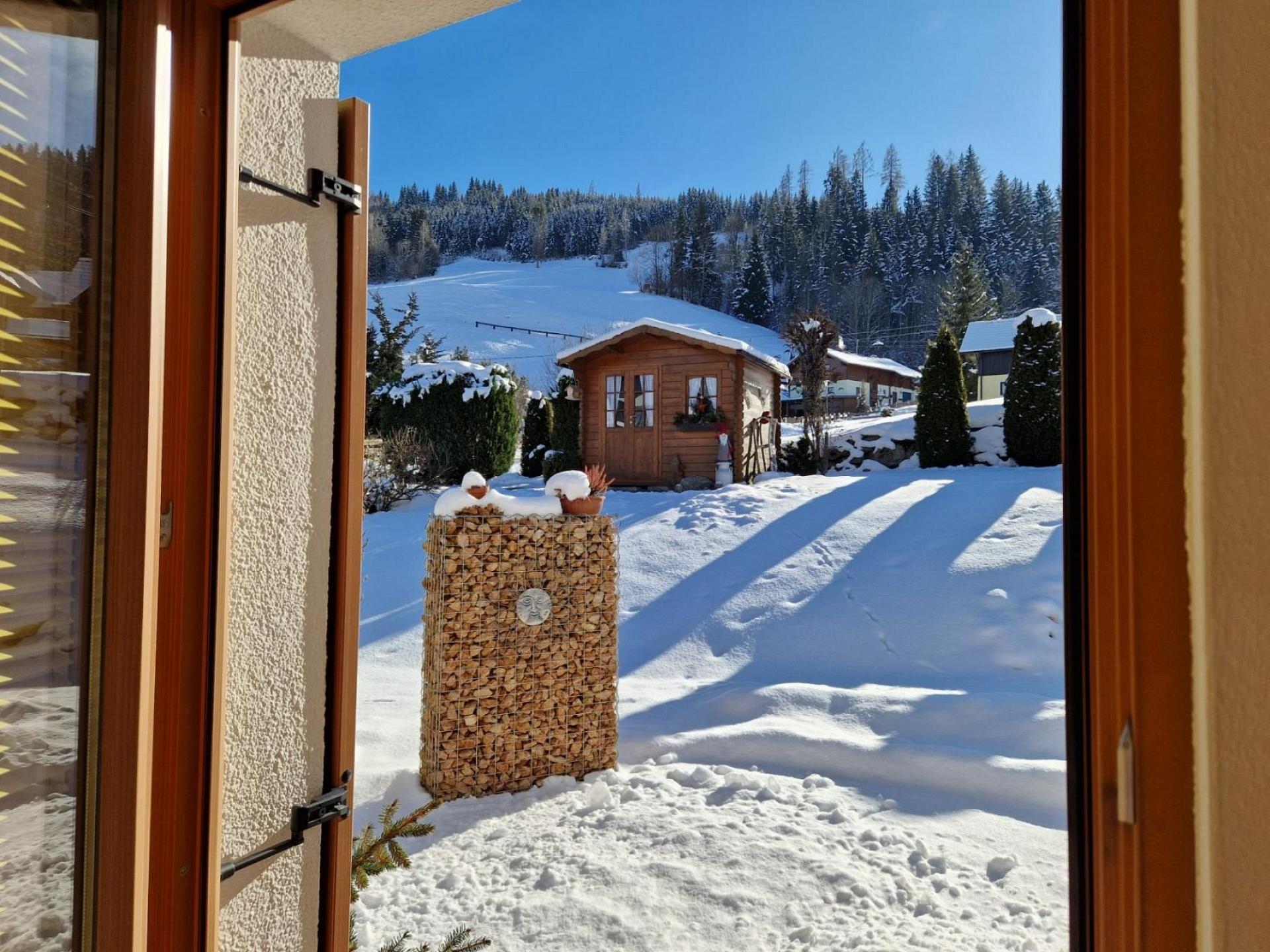 Ausblick vom Schlafzimmer